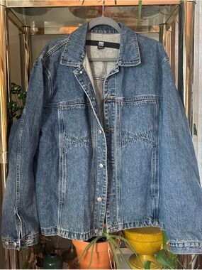 Marithe Francois Girbaud light blue denim jacket
